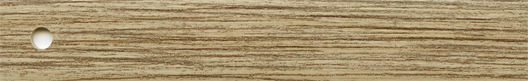 ABS, Oberfläche feine Holzpore, Lack stumpf-matt