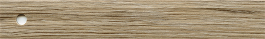 ABS, Oberfläche sanfte Holzpore, Lack seiden-matt